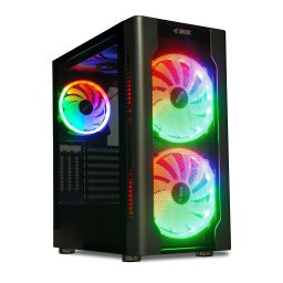Carcasa Ibox Chiron ZH68 RGB Negru