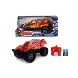 Macheta Simba Masinuta Cu Telecomanda Marvel Rc Iron Thruster Scara 1:14