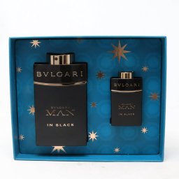 Pachet Bvlgari Man In Black apa de parfum 100 ml + apa de parfum 15 ml H