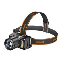 Lanterna Frontala Superfire HL25 700lm USB-C Negru