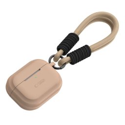 TECH-PROTECT Silicone Rope compatibila cu Apple AirPods Pro / Pro 2 Cafe Latte