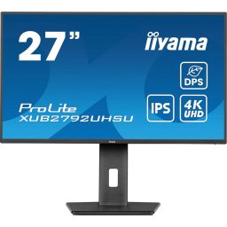 Monitor LED Iiyama ProLite XUB2792UHSU-B6 27 inch UHD 4K IPS 4ms Black