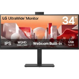 Monitor LED Curbat LG UltraWide 34BA85QE-B 34 inch UWQHD IPS 5ms 60Hz Black