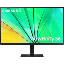 Monitor LED Samsung ViewFinity S LS24D600EAUXEN 23.8 inch QHD IPS 5ms 100Hz Black