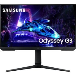 Monitor LED Gaming Samsung Odyssey G3 G30D 24 inch VA 1ms 180Hz Black