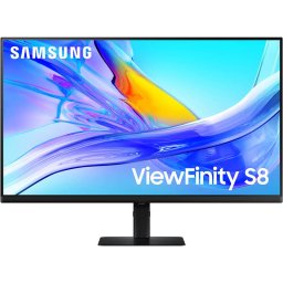 Monitor LED Samsung ViewFinity S8 S80UD 31.5 inch UHD 4K VA 5ms 60Hz Black