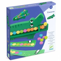 Joc Educativ Djeco Crococroc cu cartonase logice