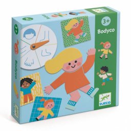 Joc Educativ Djeco Despre partile corpului Bodyco