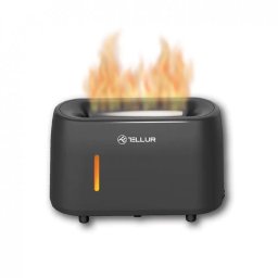 Difuzor Aromaterapie Tellur Flame TLL441131 240ML 12 Ore Telecomanda Gri