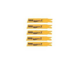 Pachet Special De 5 Lame REMS 561001 Fierastrau 2"/140-3.2 Pentru Cat VE Tiger/VE/SR Akku-Cat 22 V VE Galben