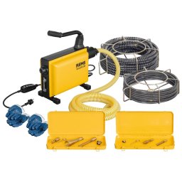 Scula Electrica De Curatat Tevi REMS Cobra 22 Set 16+22 750W Galben