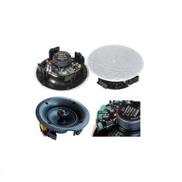Set 2 Difuzoare Tavan BST 2X30W 1 Activ + 1 Pasiv Bluetooth Gri