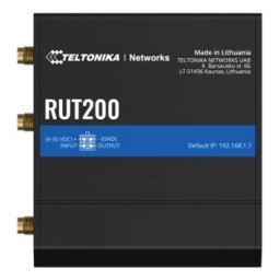 Router Wireless TELTONIKA RUT200010000 Wi-Fi 4 RJ-45 IP30 Fast Ethernet 9W Negru