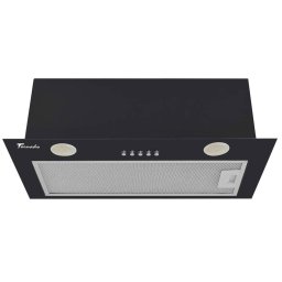 Hota Incorporabila Tornado DRYTH 700 (52) LED 1 Motor Turbo Latime 52cm Absorbtie 700m3/ora Filtru Anti-Grasimi Aluminiu 5 Atraturi Negru