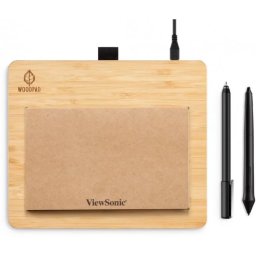 Tableta Grafica Viewsonic PF0730-I0 ViewBoard Notepad Wood 7.5Inch 5080LPI Maro