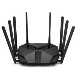 Router Wireless MERCUSYS MR90X 6000Mbps 3x LAN Gigabit 1x WAN 2.5 Gigabit Dual Band AX6000 Wi-Fi 6 Negru