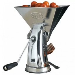 Masina Manuala de Tocat si Stors Rosii O.M.A.C. Super Gulliver Sita Separare Seminte Inox Alimentar Argintiu