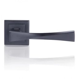Maner Cu Rozeta Patrata Yale 35-ZR-8x8-A001-WC-56-61 Pentru Usa Interior Aluminiu Negru