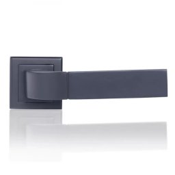 Maner Cu Rozeta Patrata Yale 35-ZR-8x8-A003-CE-56-61 Pentru Usa Exterior Aluminiu Negru