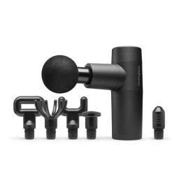 Pistol De Masaj MEDISANA MG 150 Cu 5 Niveluri Puternice De Vibratie 6 Accesorii Maner Ergonomic Design Compact Negru