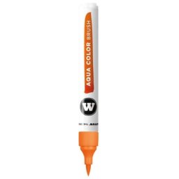 Marker Cu Varf De Pensula Molotow Aqua Color Brush Elastic Orange