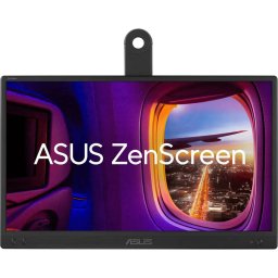 Monitor LED Gaming Portabil ASUS ZenScreen MB166CR 15.6 inch FHD IPS 5ms 60Hz Black