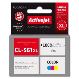 Cartus Cerneala ActiveJet AC-561NX Compatibil Canon 18ML Tri-color