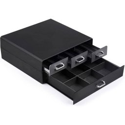 Organizator Capsule Procart Cafea 4 Sertare Depozitare 2 Nivele Negru