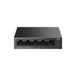 Switch TP-Link 5 Porturi 10/100 Mbps 4-Port PoE Negru