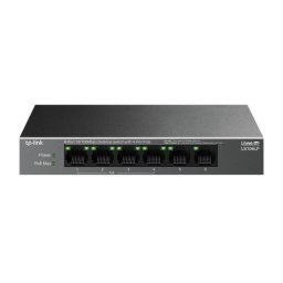 Switch TP-Link 6 Porturi 10/100 Mbps 4-Port PoE Negru