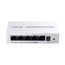 Switch ASUS Expert EBP15 RJ45 60W IP CamerasVoIP Phones PoE+ Alb