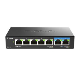 Switch D-Link DMS-107 Unmanaged 7 Port Negru