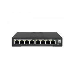 Switch LEVELONE GES-2108P 8-Port Gigabit PoE Smart Lite Negru