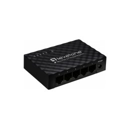Switch LEVELONE GEU-0522 5-Port Gigabit Negru