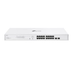 Switch TP-Link 18-PORT Gigabit SWFS318GP Alb