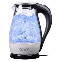 Fierbator de Apa CAMRY CR 1251 Electric 1.7l Filtru Anti-Calcar 2200W Alb