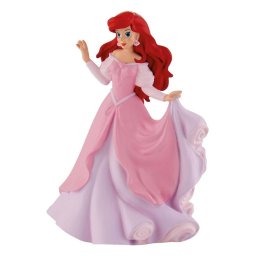 Figurina Bullyland Ariel in rochie roz