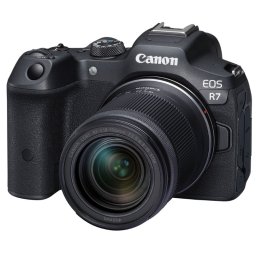 Aparat Foto Canon Mirrorless EOS R7 kit 18-150mm 32.5Mpx Crop 4K Negru