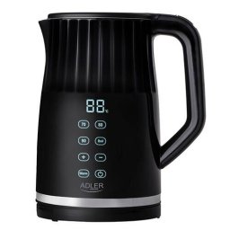 Fierbator Electric Adler AD 1350 1.7l 2200W LED Cu Temperatura Controlata Negru