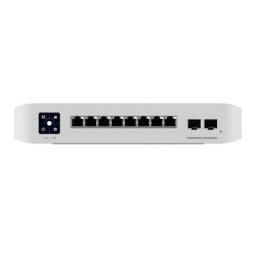 Switch Ubiquiti USW-Pro-8-PoE 8 Ports 2x SFP+ 6x PoE+ 2x PoE++ Alb