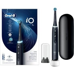 Periuta De Dinti Electrica Oral-B iO5 Acumulator Li-Ion 5x Programe Cronometru Bluetooth Negru Mat