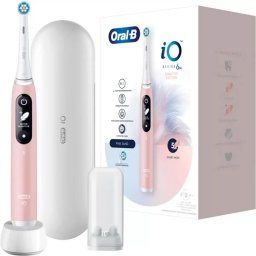 Periuta De Dinti Electrica Oral-B iO6 Acumulator Li-Ion Cronometru Bluetooth Roz