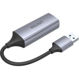 Adaptor UNITEK U1309A USB-A 3.1 GEN 1- RJ45 1000Mbps Gri