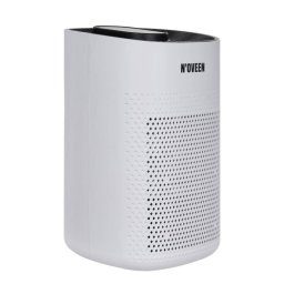 Dezumidificator si Purificator de Aer N'OVEEN DH450 520ML / 24H Capacitate Rezervor 1L Filtru HEPA Consum Redus de Energie Oprire Automata Functie Dezghetare Alb