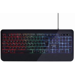 Tastatura Gembird KB-UML-03 Slim RGB Negru