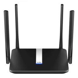 Router Wireless CUDY AC1200 LT500 Dual Band 4G 4 Antene Externe Negru