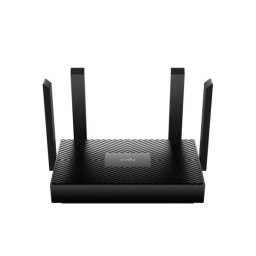 Router Wireless CUDY AX1500 WR1500 Wi-Fi 6 Dual Band Gigabit 4 Antene Externe Negru