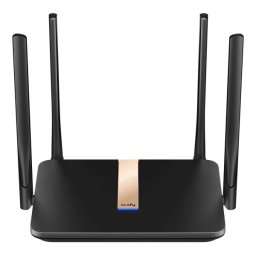 Router Wireless CUDY AC1200 LT500D Dual Band 4G 4 Antene Externe Negru