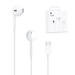 Casti Cu Fir Apple EarPods Intraauriculare Microfon Alb