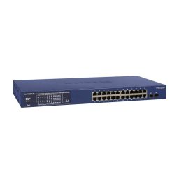 Switch NetGear GS724TP-300EUS Managed L2/L3/L4 Gigabit Ethernet (10/100/1000) Power over Ethernet (PoE) Blue